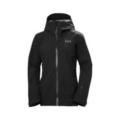 Damska kurtka narciarska Helly Hansen Verglas infinity shell. Czarne kurtki sportowe damskie Helly Hansen, na zimę, l, bez wzorów, bez ramiączek, bez kaptura, narciarskie. W wyprzedaży za 1,459.90 zł.