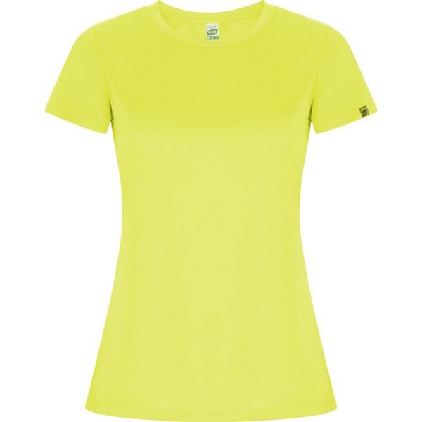 Damska Koszulka Sportowa Imola. Żółte koszulki sportowe damskie ROLY, s, bez wzorów, bez ramiączek, trekkingowe. Za 36.99 zł.