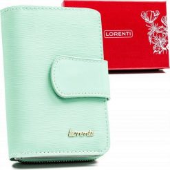 Lorenti Skórzany portfel damski w orientacji pionowej zamykany na zatrzask - Lorenti NoSize. Portfele damskie LORENTI. Za 178.45 zł.
