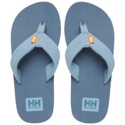 Sandały Helly Hansen Sola. Niebieskie sandały męskie Helly Hansen, bez wzorów, z gumy, wakacyjne, bez zapięcia. Za 176.00 zł.