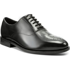 Półbuty CLARKS - Ellis Vincent 261273807 Black Leather. Czarne buty wizytowe męskie Clarks, bez wzorów, z materiału, bez obcasa, bez zapięcia. W wyprzedaży za 389.00 zł.