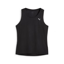 Damski tank top Puma Run Velocity. Czarne topy damskie Puma, bez wzorów, sportowe, bez kołnierzyka, bez ramiączek. Za 150.00 zł.