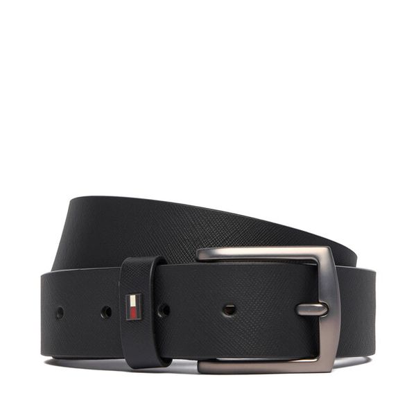 Pasek Męski Tommy Hilfiger. Czarne paski męskie Tommy Hilfiger. Za 229.99 zł.