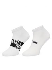 Calvin Klein Skarpety krótkie 701241736 Biały. Białe skarpety męskie Calvin Klein, bez wzorów, z bawełny. Za 59.99 zł.