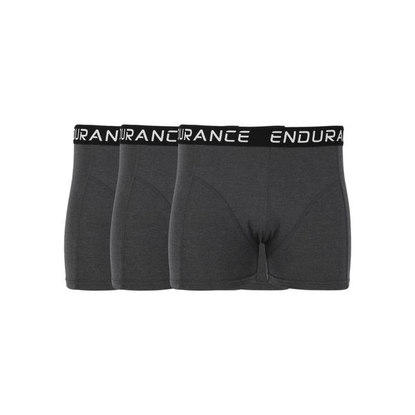 Bokserki Endurance Burke (x3). Niebieskie bokserki męskie Endurance, bez wzorów, z bawełny. Za 119.00 zł.
