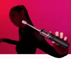 Szczoteczka Soniczna do Zębów Jimok J7 Blackbery Pink IPX7 + 4 Końcówki. Różowe szczoteczki soniczne NoName. Za 179.28 zł.