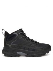 Merrell Trekkingi Speed Strike 2 Mid GORE-TEX J037817 Czarny. Czarne botki męskie Merrell, bez wzorów, z gore-texu, bez obcasa, bez zapięcia. Za 579.99 zł.