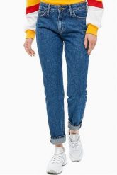 LEE ELLY SLIM DAMSKIE SPODNIE JEANSOWE JEANSY STRAIGHT BLUE L30XGAPT 112106866. Niebieskie jeansy damskie Lee, bez wzorów, z jeansu. W wyprzedaży za 119.99 zł.