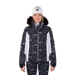 Kurtka narciarska Rossignol damska W Staci PR Puffy JKT czarna. Czarne kurtki sportowe damskie Rossignol, na zimę, l, bez wzorów, bez ramiączek, bez kaptura, narciarskie. Za 1,099.00 zł.