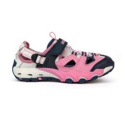 Sandały Frosty K V4 wodoodporne, regulowane, z antypoślizgową podeszwą. Czerwone buty zimowe męskie IZAS, bez wzorów, sportowe, bez zapięcia. W wyprzedaży za 252.13 zł.