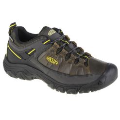 Buty trekkingowe męskie, Keen Targhee III WP. Zielone buty zimowe męskie Keen, bez wzorów, z gumy, bez obcasa, bez zapięcia. Za 759.99 zł.