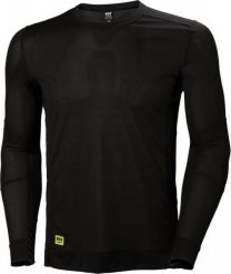 Helly Hansen Koszula z długim rękawem LIFA, rozmiar XL, czarna. Czarne koszule męskie Helly Hansen, m, bez wzorów, bez kołnierzyka, bez ramiączek. Za 165.15 zł.