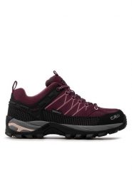 CMP Trekkingi Rigel Low Wmn Trekking Wp 3Q13246 Fioletowy. Fioletowe obuwie sportowe damskie CMP, ze skóry, bez zapięcia. Za 319.99 zł.