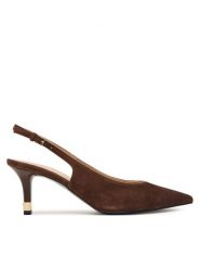 Furla Szpilki Aria Slingback YL591FA C10000 CN 2460S Brązowy. Brązowe szpilki damskie Furla, bez wzorów, ze skóry, bez obcasa, na szpilce, bez zapięcia. Za 879.99 zł.