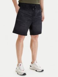 Guess Jeans Szorty jeansowe M6GD35 D8003 Czarny Relaxed Fit. Czarne szorty męskie Guess Jeans, z aplikacjami, z bawełny. Za 279.99 zł.