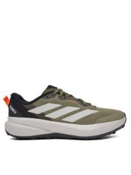 Adidas Trekkingi Terrex Tracefinder Plus HQ5105 Zielony. Zielone buty zimowe męskie Adidas, z materiału, bez zapięcia. Za 438.99 zł.