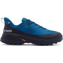 Buty trekkingowe męskie Columbia Tellurix Titanium Outdry. Niebieskie trekkingi męskie Columbia, z materiału, bez zapięcia. Za 673.00 zł.