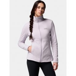 Sweter Damski Columbia Basin Trail III. Fioletowe swetry nierozpinane damskie Columbia, bez wzorów, sportowe, bez kołnierzyka, bez ramiączek. Za 259.00 zł.