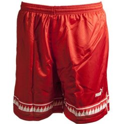 Puma Czerwone M Szorty Sportowe - Lekkie i Oddychające dla Mężczyzn. Czerwone buty sportowe męskie Puma, bez wzorów, bez zapięcia, na fitness i siłownię. Za 149.99 zł.