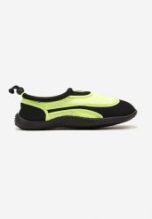 Czarno-Zielone Płaskie Buty Sportowe do Wody Renelsea. Czarne buty sportowe męskie Born2be, na lato, bez wzorów, bez zapięcia, trekkingowe. Za 29.99 zł.