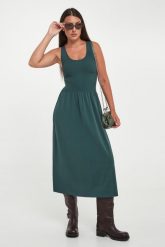 Sukienka midi Calibri WEEKEND MAX MARA. Sukienki damskie Weekend Max Mara, s, bez wzorów, bez kołnierzyka, bez ramiączek, midi. Za 1,229.00 zł.