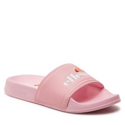Klapki Ellesse. Czerwone klapki damskie Ellesse, bez wzorów, bez obcasa, bez zapięcia. Za 99.99 zł.