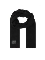Guess Szalik AW5437 POL03 Czarny. Czarne rękawiczki damskie Guess, z aplikacjami, z materiału. Za 329.99 zł.