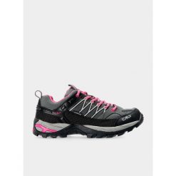 Buty turystyczne damskie CMP Rigel Low WP. Czarne obuwie trekkingowe damskie CMP, bez zapięcia. Za 354.99 zł.
