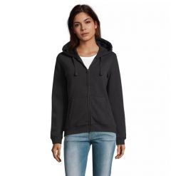 Damska bluza zapinana na zamek Sol's Spike. Niebieskie bluzy damskie SOL'S, s, bez wzorów, z bawełny, bez ramiączek, bez kaptura. Za 196.00 zł.
