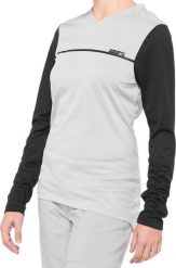 100% Koszulka damska 100% RIDECAMP Womens Longsleeve Jersey długi rękaw grey black roz. S (NEW 2021). Czarne bluzki damskie 100%, s, bez wzorów, z jersey, bez kołnierzyka, bez ramiączek. Za 123.86 zł.