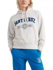 Bluza damska z kapturem O'Neill Surf State. Białe bluzy damskie O'Neill, l, bez wzorów, z bawełny, sportowe, bez ramiączek, z kapturem. Za 299.00 zł.