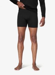 Bokserki termoaktywne Devold Breeze Plus Merino 200 Boxer. Czarne bokserki męskie Devold, bez wzorów, z materiału. Za 214.49 zł.