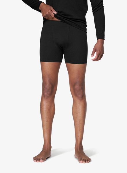 Bokserki termoaktywne Devold Breeze Plus Merino 200 Boxer. Czarne bokserki męskie Devold, bez wzorów, z materiału. Za 214.49 zł.