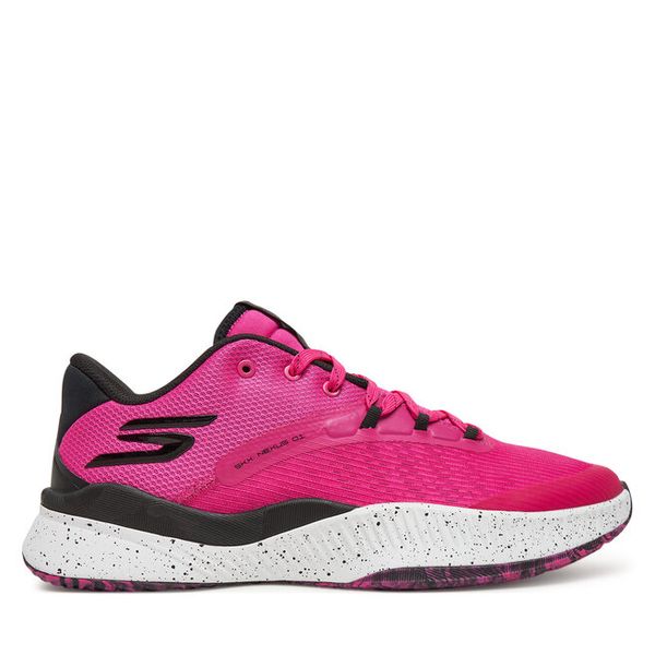 Buty do koszykówki Skechers. Czerwone buty sportowe męskie Skechers, bez wzorów, bez zapięcia, do koszykówki. Za 265.99 zł.