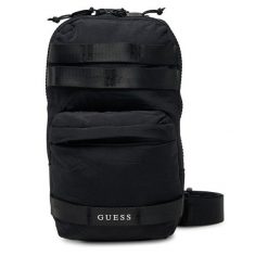 Plecak Guess. Czarne plecaki męskie Guess, z aplikacjami, sportowe. Za 289.99 zł.