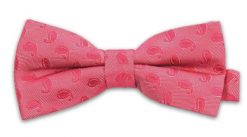 Różowa Mucha w Paisley, Męska. Czerwone krawaty i muchy Vernon, bez wzorów, eleganckie. Za 29.00 zł.