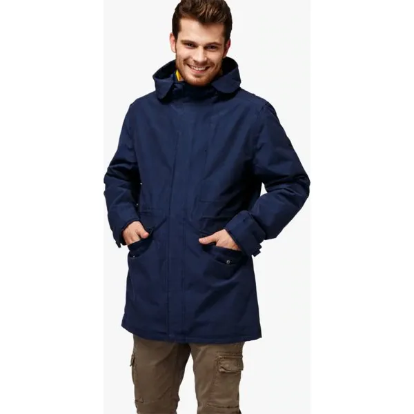 Timberland Kurtka Dv 3In1 Fishtail Parka , granatowy, rozmiar S. Niebieskie kurtki męskie Timberland, m, bez wzorów, z bawełny, bez kaptura. W wyprzedaży za 999.99 zł.