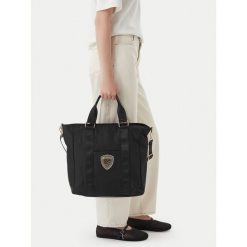 Torebka Blauer. Czarne shopperki damskie Blauer, bez wzorów, bez dodatków. Za 322.99 zł.