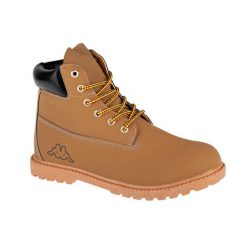 Buty do chodzenia męskie Kappa Kombo Mid. Brązowe buty zimowe męskie Kappa, na zimę, bez wzorów, bez obcasa, bez zapięcia. Za 143.00 zł.