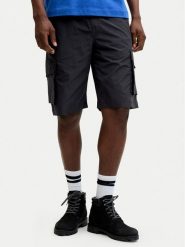 Jack & Jones Szorty materiałowe Cole Ivan 12288611 Czarny Regular Fit. Czarne szorty męskie Jack & Jones, bez wzorów, z materiału. Za 169.99 zł.