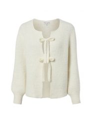 Marie Lund Kardigan z zawartością wełny Kobiety biały, XS/S. Białe kardigany damskie Marie Lund, s, bez wzorów, z materiału, eleganckie, bez kołnierzyka. Za 229.95 zł.