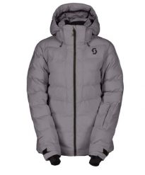Kurtka narciarska damska SCOTT Ultimate Warm. Szare kurtki sportowe damskie Scott, na zimę, m, bez wzorów, z materiału, bez ramiączek, bez kaptura, narciarskie. Za 949.99 zł.