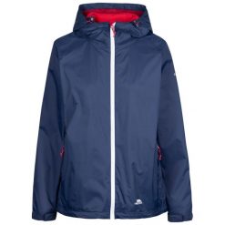 Trespass Tayah II kurtka damska navy. Niebieskie kurtki sportowe damskie Trespass, na zimę, l, bez wzorów, z materiału, bez ramiączek, bez kaptura, trekkingowe. Za 148.95 zł.