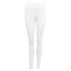 Damskie legginsy jeździeckie z pełną przyczepnością BR Equitation Mandy. Białe legginsy damskie BR, bez wzorów, z elastanu. Za 383.00 zł.