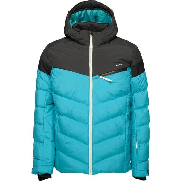 Męska wodoodporna kurtka narciarska Oridior - Niebieska, 2XL. Czarne kurtki sportowe męskie MEN'S HEALTH, na zimę, m, bez wzorów, bez kaptura, narciarskie. Za 462.99 zł.