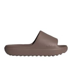Klapki adidas Adilette Lumia JQ0790 brązowe. Brązowe klapki męskie bez wzorów, z syntetyku, bez zapięcia. Za 213.08 zł.