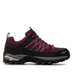 Trekkingi CMP. Fioletowe obuwie sportowe damskie CMP, bez wzorów, bez zapięcia, trekkingowe. Za 319.99 zł.