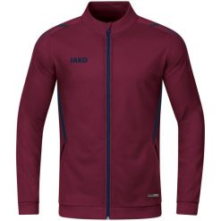 Kurtka damska Jako polyester Challenge. Czerwone kurtki sportowe damskie Jako, z aplikacjami, z dzianiny, bez ramiączek, bez kaptura. Za 163.20 zł.