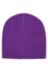 Marie Lund czapka z czystego kaszmiru Kobiety Kaszmir lila, ONE SIZE. Czapki damskie Marie Lund, bez wzorów, z kaszmiru. Za 249.95 zł.