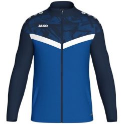 Poliestrowa bluza dresowa Jako Iconic. Niebieskie bluzy damskie Jako, s, bez wzorów, z dresówki, bez ramiączek, z kapturem. Za 173.55 zł.